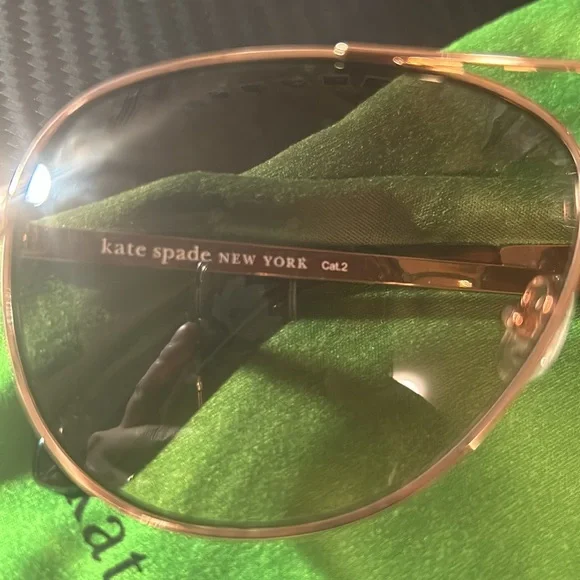 Kate Spade Emmaline Rose Gold Aviators - Picture 5 of 5